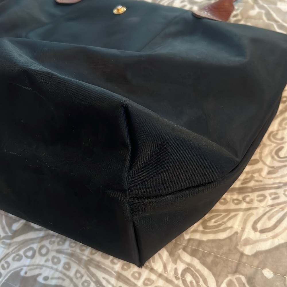 Black small long champ bag - Picture 3 of 4